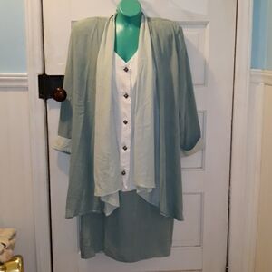 Vintage 1980s dress made in USA